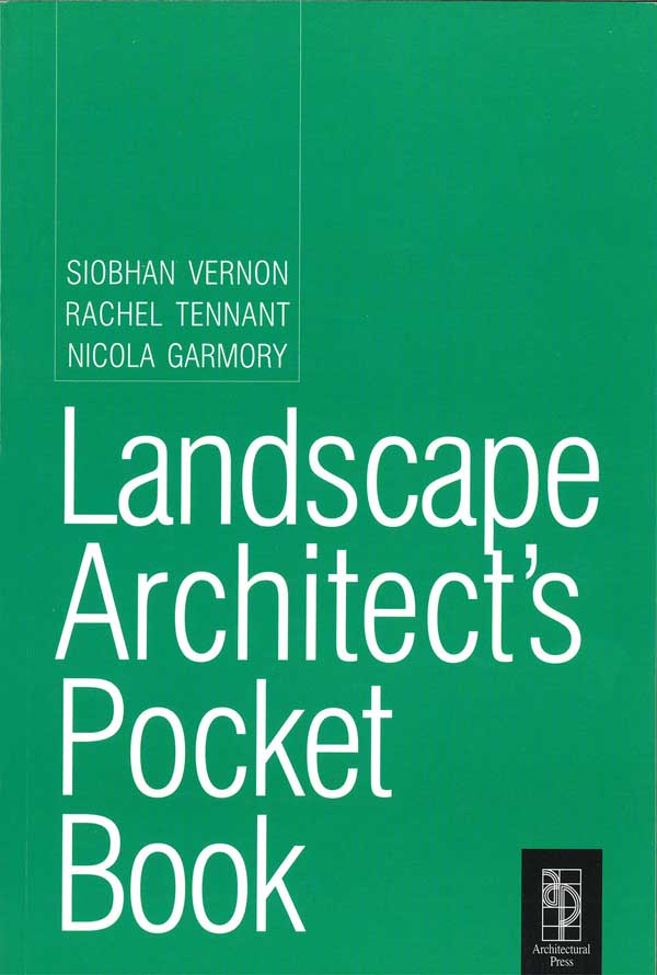 Landscape Architects Pocket Book, Landscape Design Books