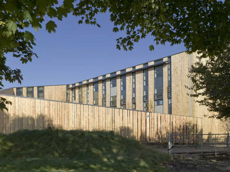 Woodland Trust Headquarters, Grantham Building earchitect