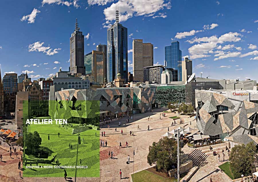Federation Square Melbourne Fed Square East E architect