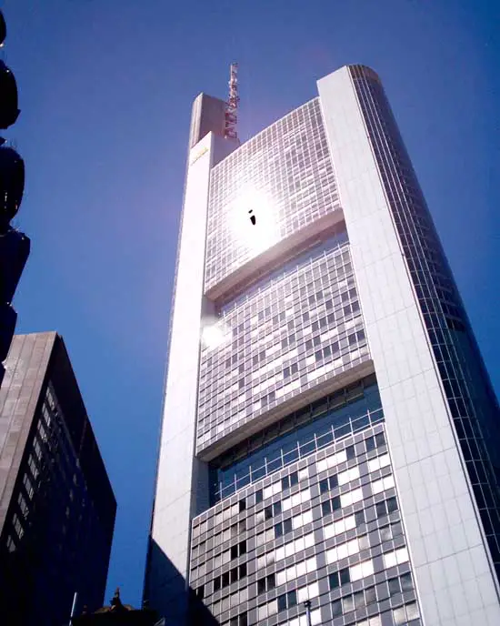 Frankfurt Commerzbank German Tower Building E Architect