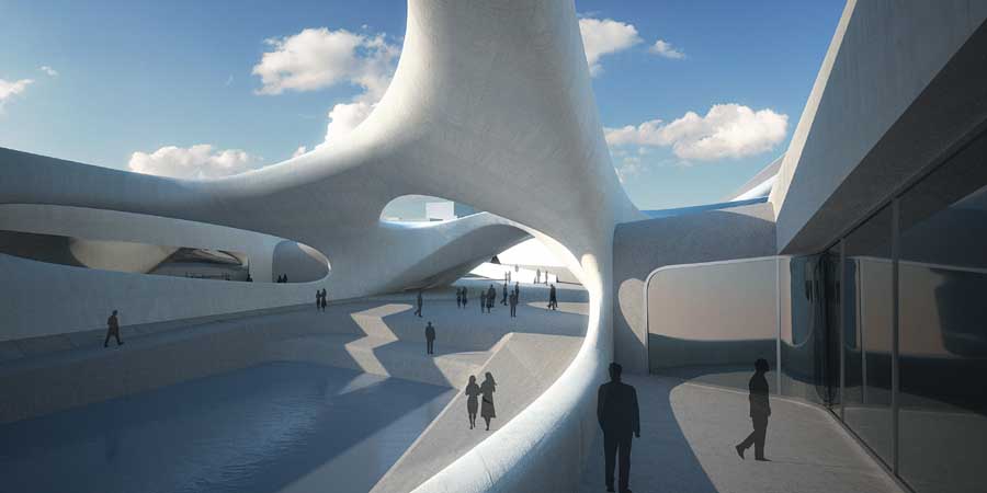Regium Waterfront Zaha Hadid Italy Architect E Architect