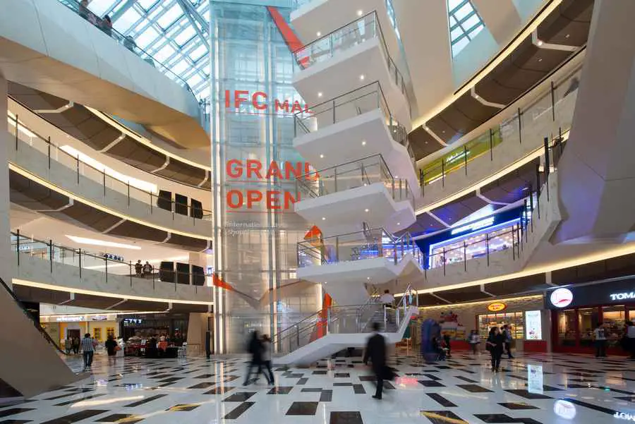 IFC Seoul Mall  Korean Retail Building Shopping e architect
