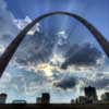 The Gateway Arch St Louis by day