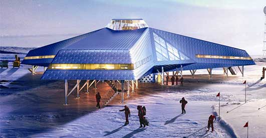 Jang Bogo Research Station Antarctica - Building Designs of 2013
