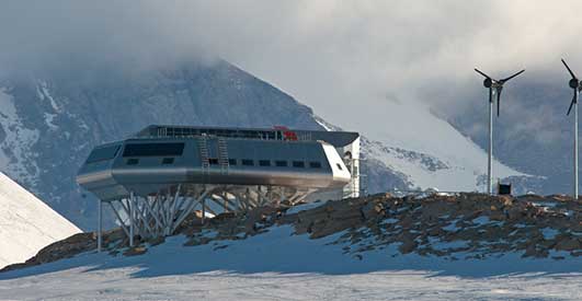 Antarctica Energy Efficient Facility by International Polar Foundation