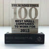 Sunday Times 100 Best Company Award