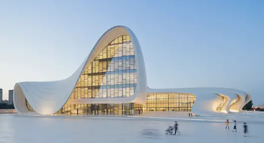 Heydar Aliyev Centre Baku Buildings of 2013