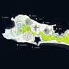 Zira Island map