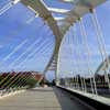 Santiago Calatrava Bridge Barcelona