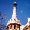 Antoni Gaudi building at Parque Güell