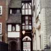 Half-timbered building London