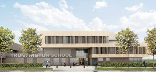 Trumpington Community College Development Cambridge - English school buildings