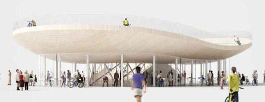 Bicycle Club Bike Pavilion Hainan Province China