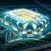 Dalian Football Stadium Building