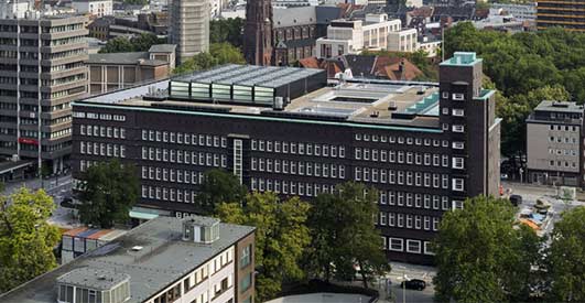 Hans-Sachs-Haus Town Hall Gelsenkirchen - German Architecture