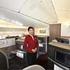 Cathay Pacific First Class Cabin