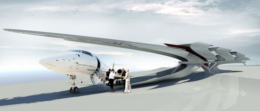 Aerobridge Lounge Concept