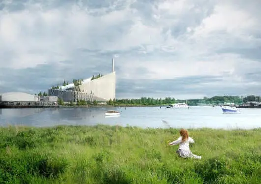 Waste-to-Energy Plant Copenhagen Ski Slope