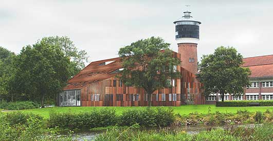 Toender Town Hall Building - Danish Architecture design