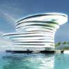 Helix Hotel building design by Leeser Architecture