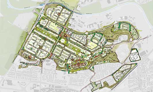 Aldershot Barracks Master Plan England