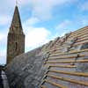 St. Germanus church Cornwall DuPont Tyvek roofing underlay