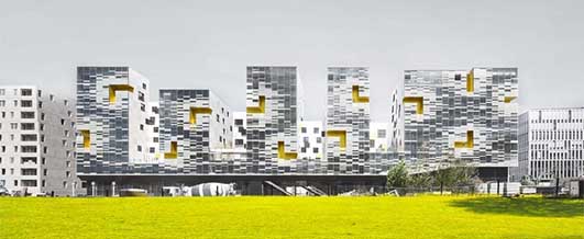 Nanterre Apartment Block France