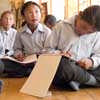 Druk White Lotus School pupils