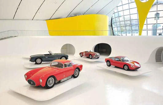 Enzo Ferrari Museum in Modena Building Italy