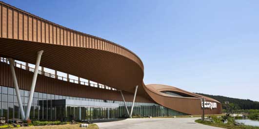 Ecorium of the National Ecological Institute South Korea Buildings of 2013