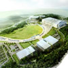 Kangneung Speed Skating Arena & Sports Complex Masterplan South Korea