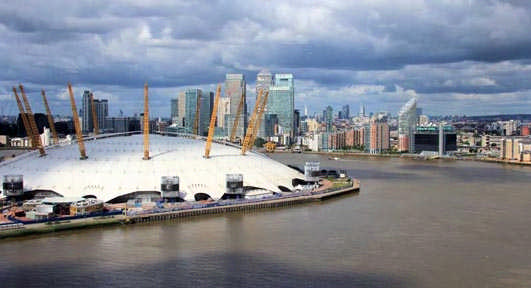 O2 Arena building