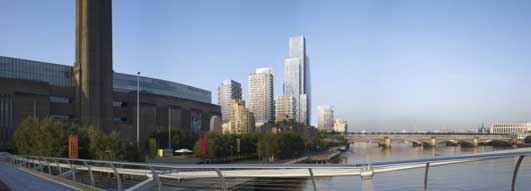 Ludgate House and Sampson House - London Skyline