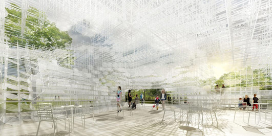 Sou Fujimoto Serpentine Pavilion design