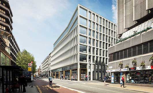 Tottenham Court Road redevelopment London