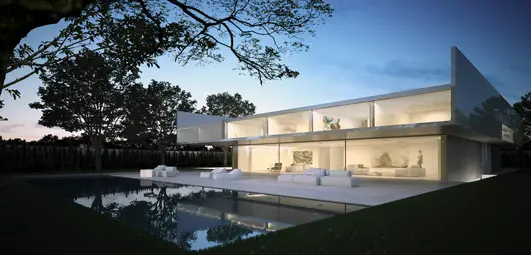Aluminium House Madrid design by Fran Silvestre Arquitectos