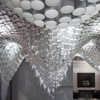 Paper Chandeliers Installation Madrid