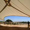 Hagar Qim and Mnajdra membrane roof structures Malta