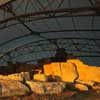 Hagar Qim and Mnajdra membrane roof structures Malta