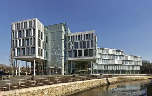 Number One Riverside Rochdale building design by FaulknerBrowns Architects