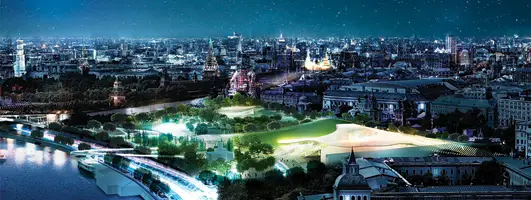 Zaryadye Park Moscow Competition Design