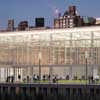 Pier 5 Recreational Building, New York - designs by Michael Van Valkenburgh Associates ; Architecture Research Office ; JCDA