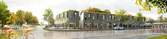 Urban Village Competition in Christchurch Building
