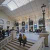 Paris Saint-Lazare French Train Station building