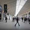 Paris Saint-Lazare French Train Station building