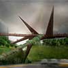 Miraflores-Barranco Pedestrian Bridge Peru Architecture
