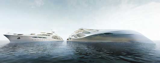 Zaha Hadid Superyacht design