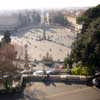 Piazza del Popolo Roma on Via Del Corso