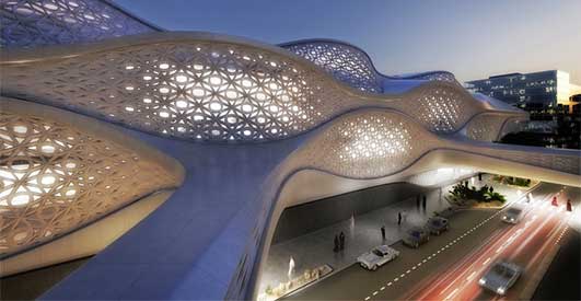 King Abdullah Financial District Metro Station