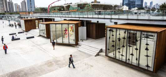 Shanghai West Bund Biennial Pavilions